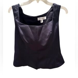 NWT Anne Klein II vintage luxurious tailor top